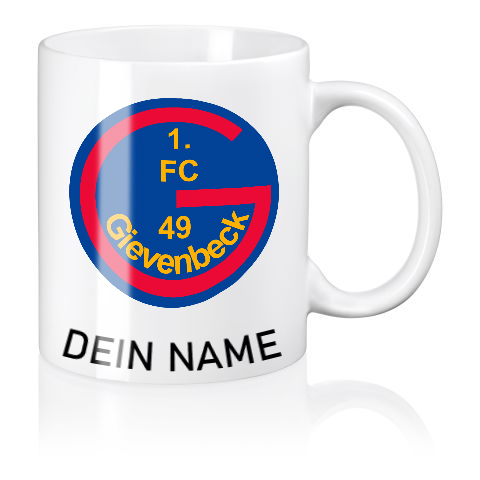Tasse 1.FC Gievenbeck e.V. individuell